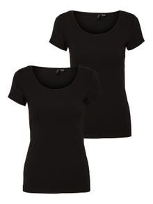 Vero Moda VMMAXI Camisetas -Black - 10236179