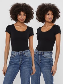 Vero Moda VMMAXI Camisetas -Black - 10236179