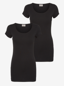 Vero Moda VMMAXI Marškinėliai -Black - 10236180