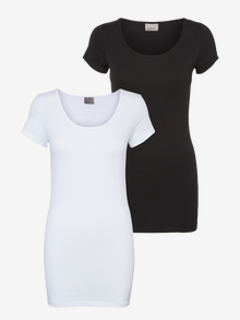 Vero Moda VMMAXI Tričko -Bright White - 10236180