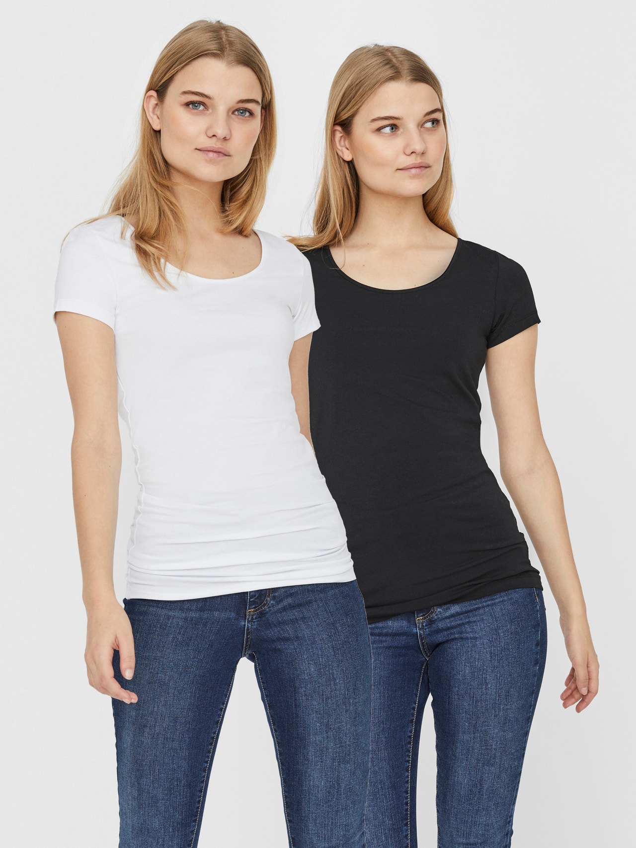 Vero Moda VMMAXI T-shirts -Bright White - 10236180