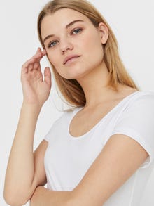 Vero Moda VMMAXI Tričko -Bright White - 10236180