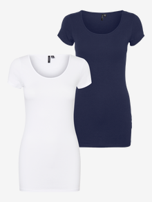 Vero Moda VMMAXI Camisetas -Black Iris - 10236180