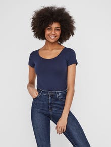 Vero Moda VMMAXI Camisetas -Black Iris - 10236180