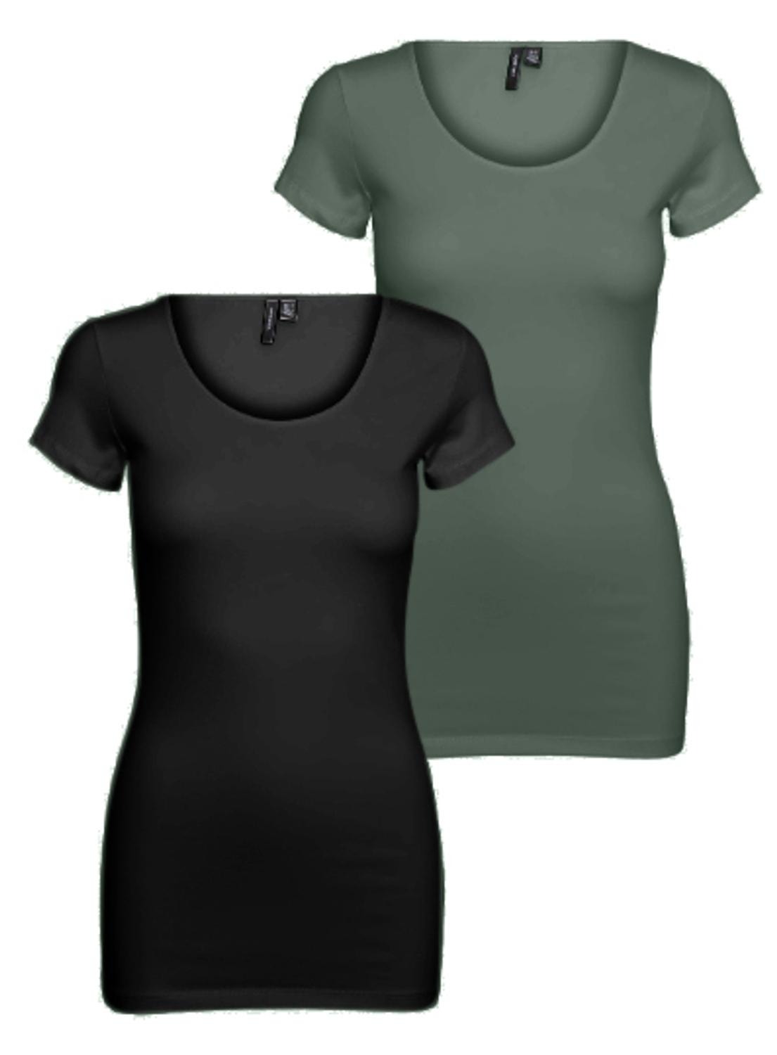 Vero Moda VMMAXI T-skjorte -Black - 10236180
