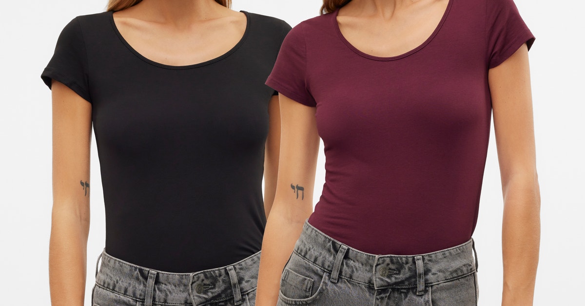 Vmmaxi 2-pack t-shirts top Vero Moda | La Redoute Vmmaxi 2-pack t-shirts top Vero Moda | La Redoute