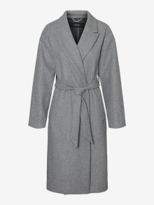 Vero Moda VMFORTUNE Coat -Light Grey Melange - 10236466
