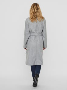 Vero Moda VMFORTUNE Coat -Light Grey Melange - 10236466