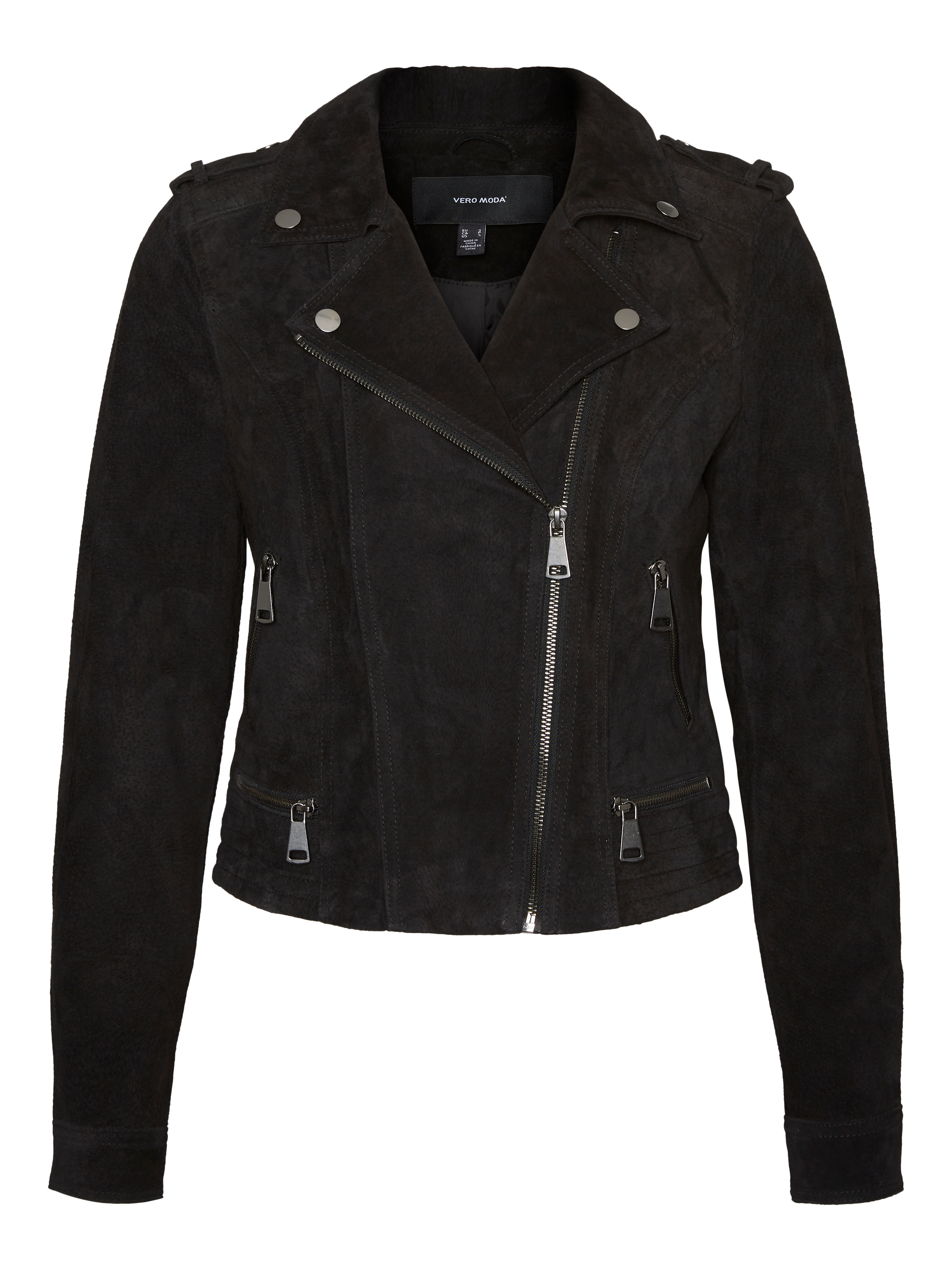 Vero moda vmroyce short suede jacket col online