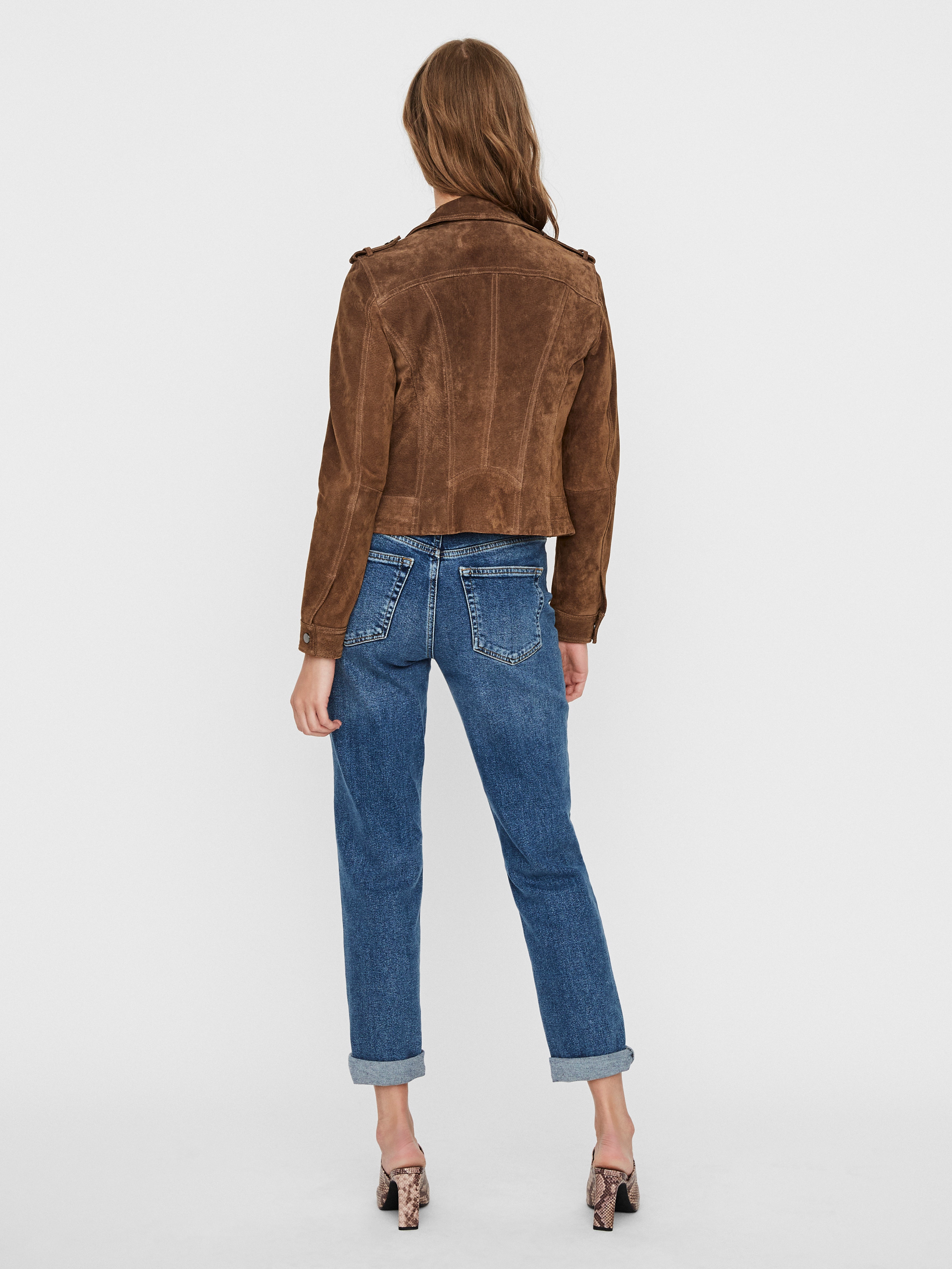 Vero moda shop suede jacket uk