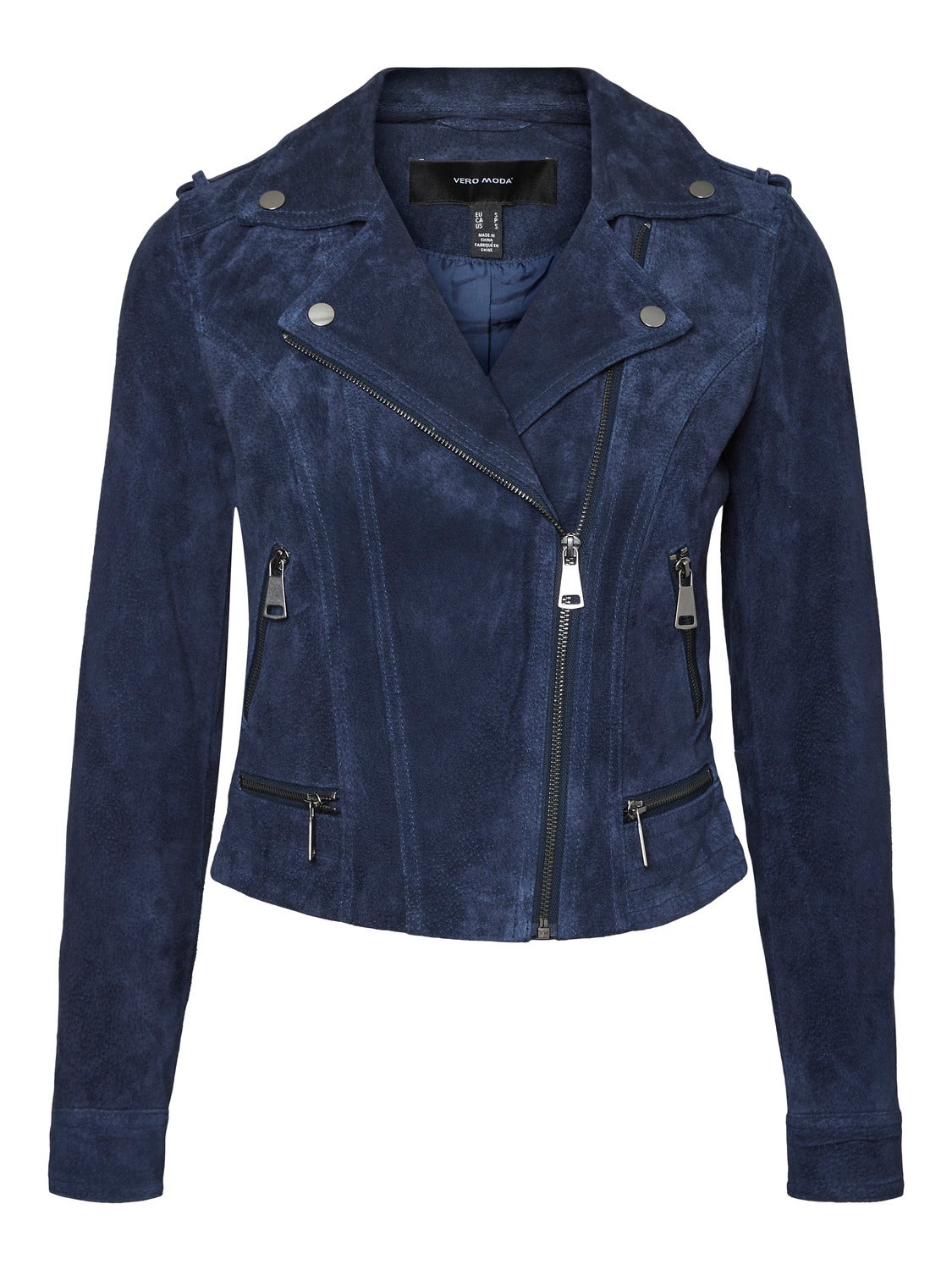 Vero moda on sale blue suede jacket