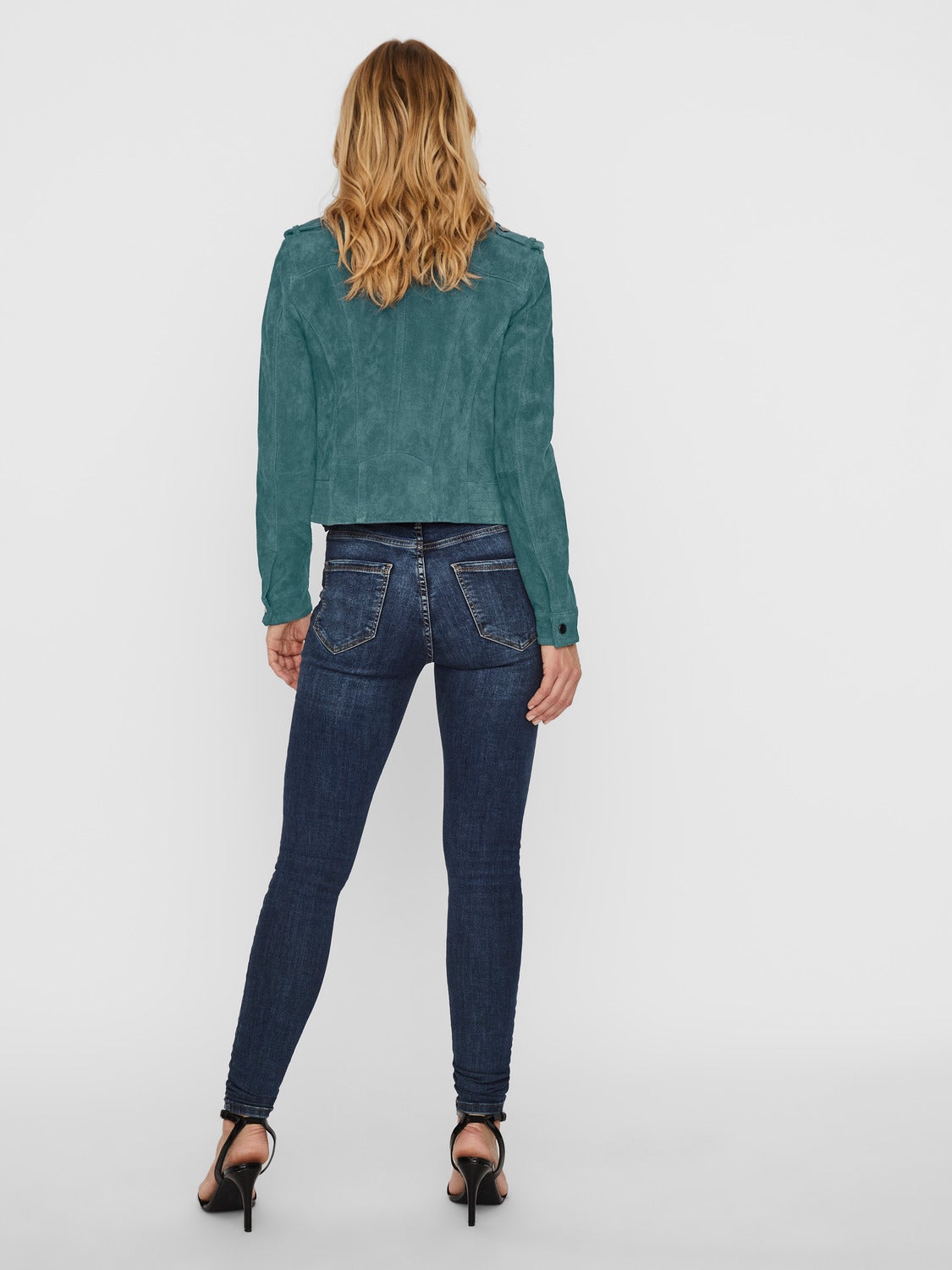 Vero moda royce sale suede jacket