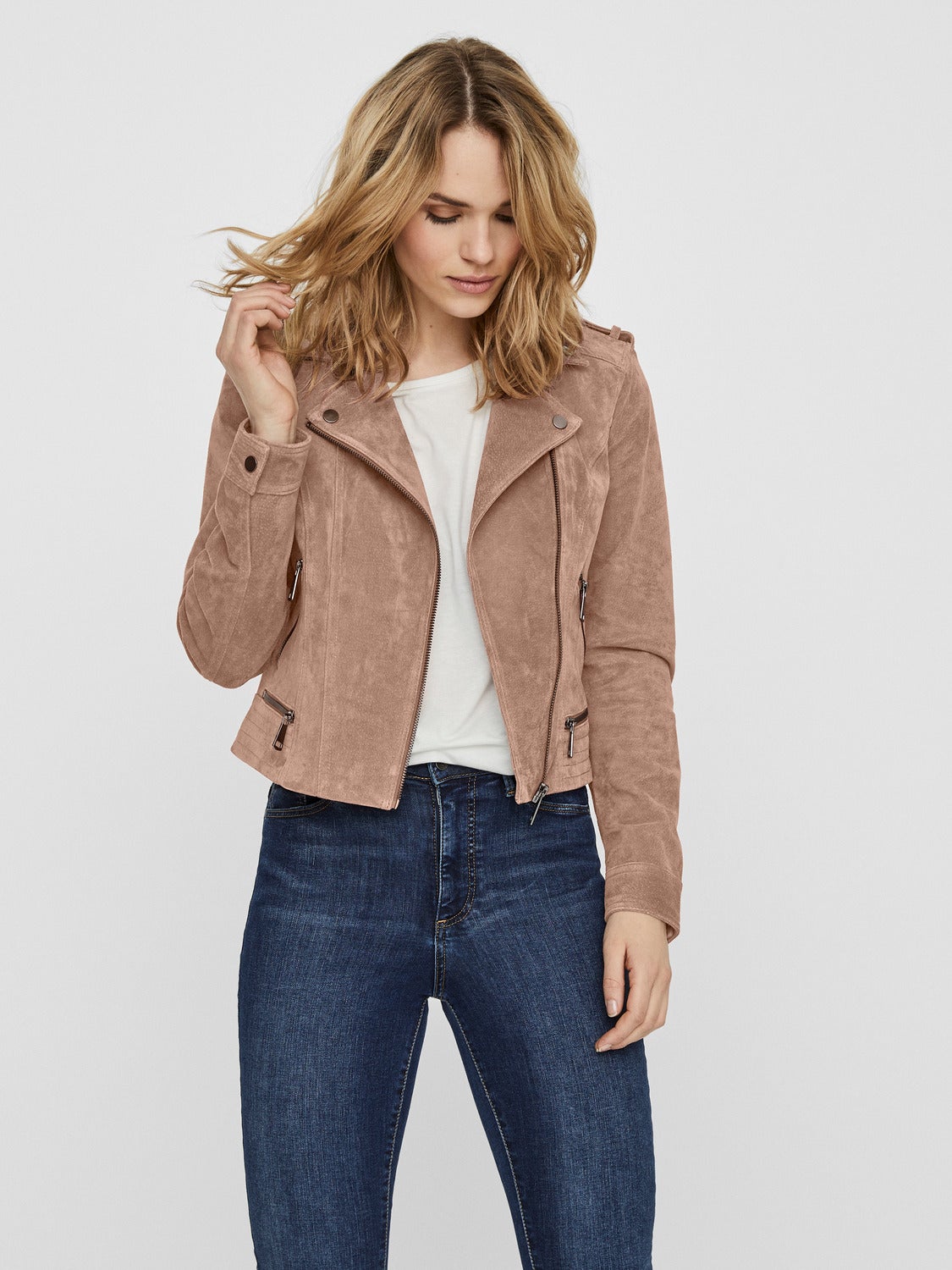 Vero moda veste en cuir sale