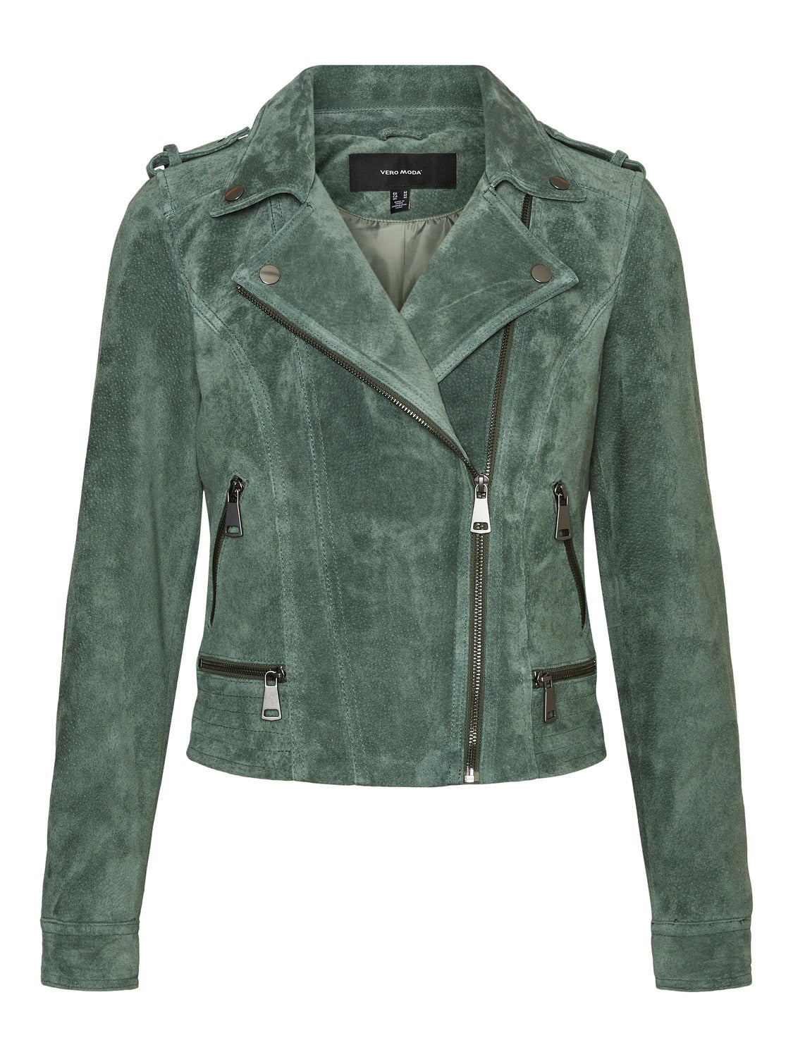 Vero moda royce sale short suede jacket