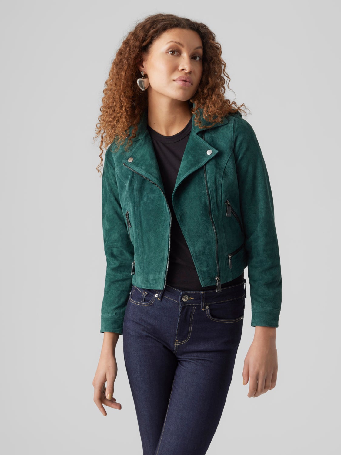 discount 71% WOMEN FASHION Jackets Jacket Jean Vero Moda jacket Blue M 