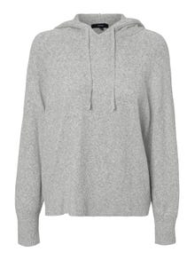 Vero Moda VMDOFFY Pullover -Light Grey Melange - 10236932