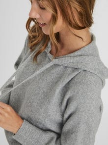 Vero Moda VMDOFFY Pullover -Light Grey Melange - 10236932