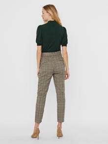 Vero Moda VMEVA High waist Trousers -Tobacco Brown - 10237249
