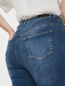 Vero Moda VMLORA Høj talje Skinny fit Jeans -Medium Blue Denim - 10237621