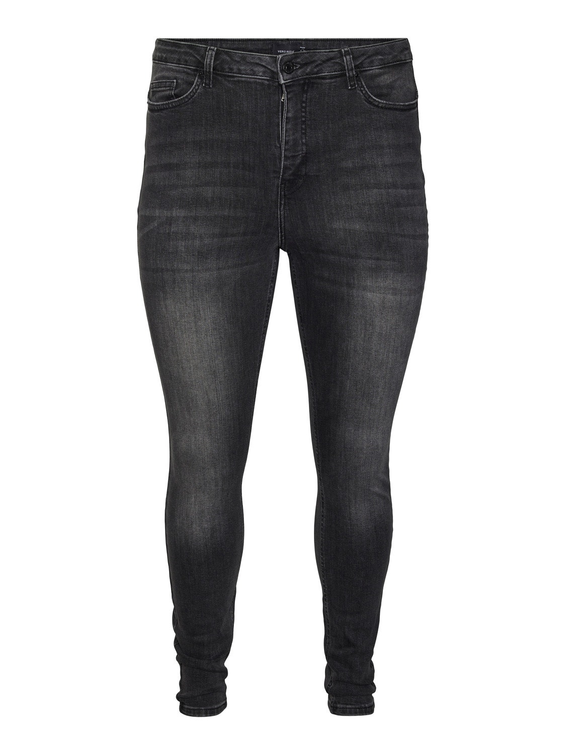 Vero Moda VMLORA Vita alta Skinny Fit Jeans -Black Denim - 10237623