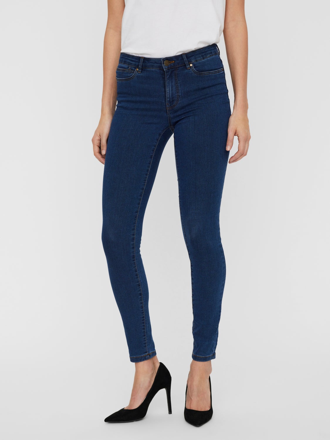 Blau Rabatt 57 % DAMEN Jeans Basisch Vero Moda Jegging & Skinny & Slim 