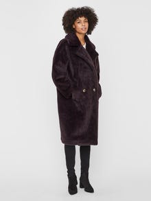 Vero Moda VMSAFIA Abrigos -Chocolate Plum - 10237679