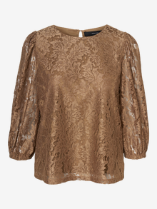 Vero Moda VMBONNA Topp -Sepia Tint - 10237739