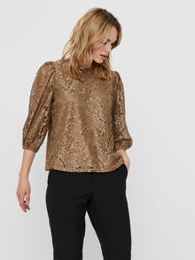 Vero Moda VMBONNA Tops -Sepia Tint - 10237739
