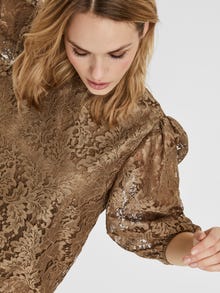 Vero Moda VMBONNA Topp -Sepia Tint - 10237739