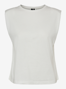 Vero Moda VMEVELYN T-Shirt -Snow White - 10237808