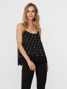 Vero Moda VMSHIMMER Tank-Top -Black - 10237928