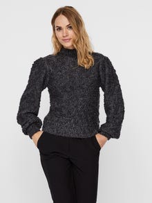 Vero Moda VMDIANABUBLA Pull-overs -Dark Grey Melange - 10237983