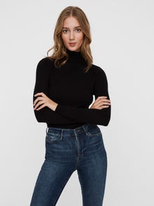 Vero Moda VMHAPPINESS Pullover -Black - 10238127