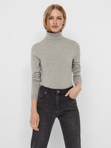 Vero Moda VMHAPPINESS Pull-overs -Light Grey Melange - 10238127