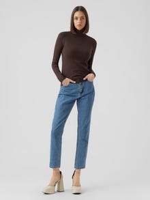 Vero Moda VMHAPPINESS Pullover -Coffee Bean - 10238127