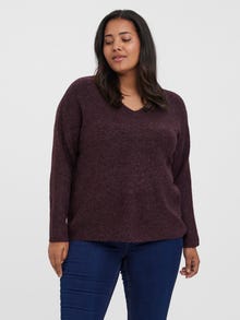 Vero Moda VMCREWLEFILE Genser -Winetasting - 10238344