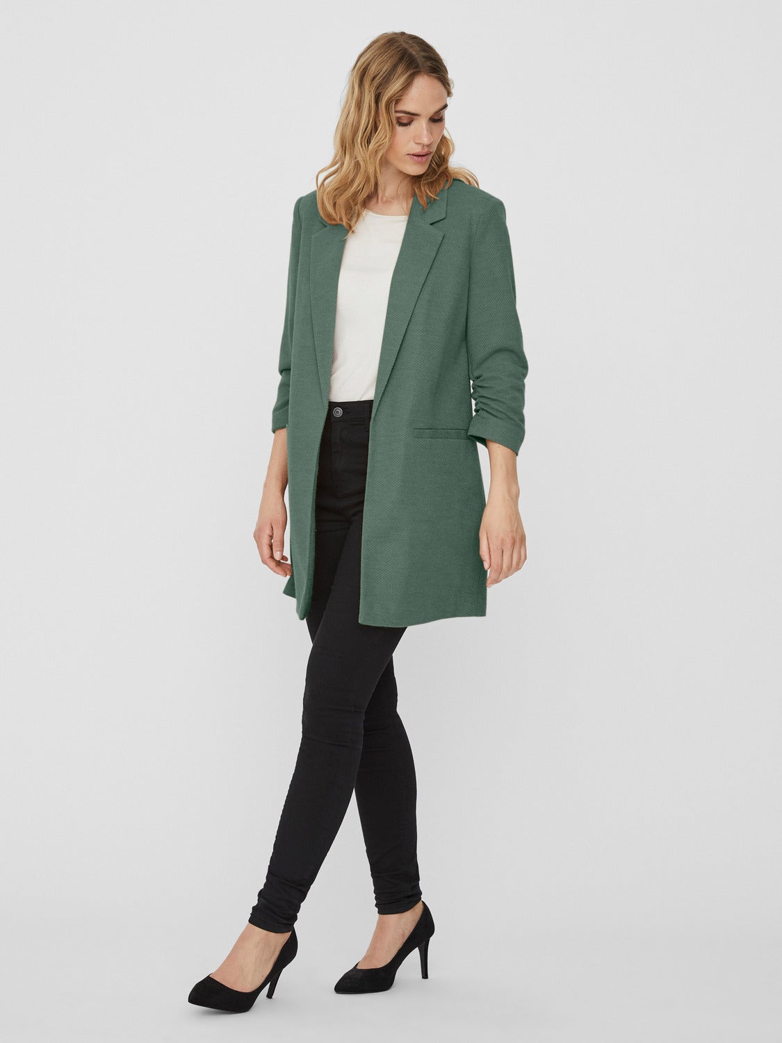 VMRICA Blazer Medium Green Vero Moda