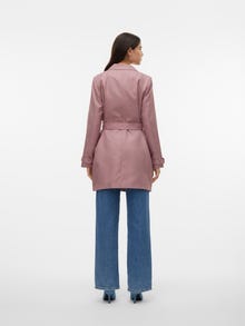 Vero Moda VMCELESTE Płaszcz prochowiec -Nostalgia Rose - 10239411