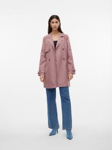 Vero Moda VMCELESTE Płaszcz prochowiec -Nostalgia Rose - 10239411