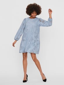Vero Moda VMALVIRA Short dress -Placid Blue - 10239784