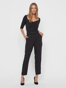 Vero Moda VMJULIE Sehr hohe Taille Hose -Black - 10239941