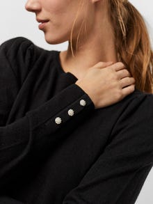 Vero Moda VMSILKE Pullover -Black - 10240004