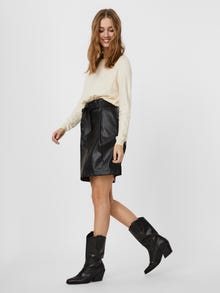 Vero Moda VMSOLAMYNTE Kort skjørt -Black - 10240296