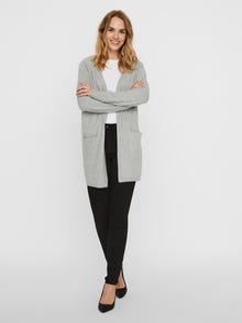 Vero Moda VMDOFFY Strickjacke -Light Grey Melange - 10240548