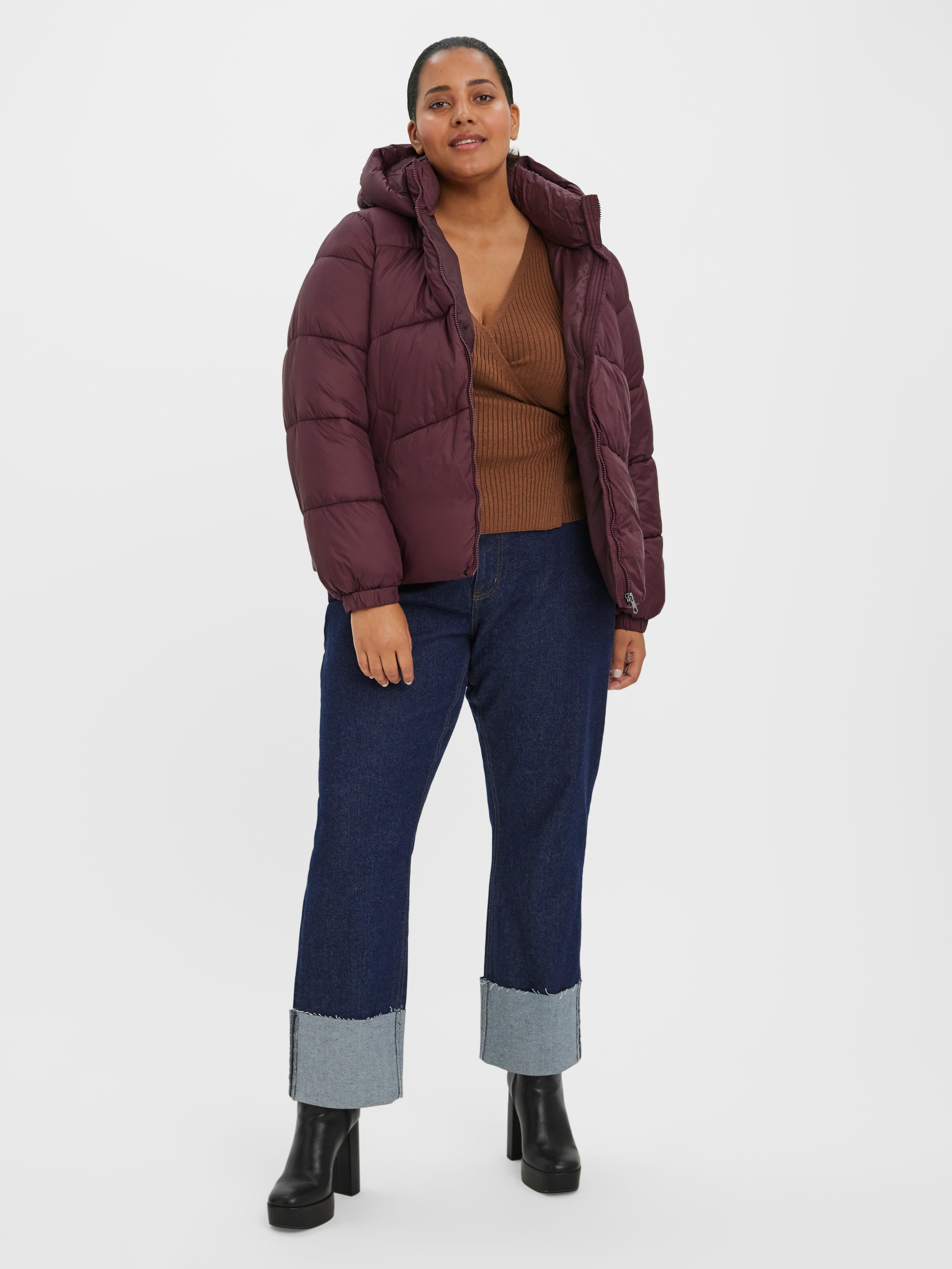 lululemon orange puffer jacket