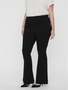 Vero Moda VMKAMMA Taille moyenne Pantalons -Black - 10240680