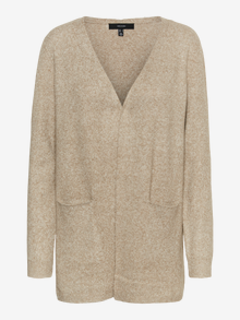 Vero Moda VMDOFFY Gebreid vest -Sepia Tint - 10240912