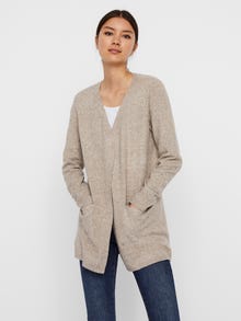 Vero Moda VMDOFFY Gebreid vest -Sepia Tint - 10240912