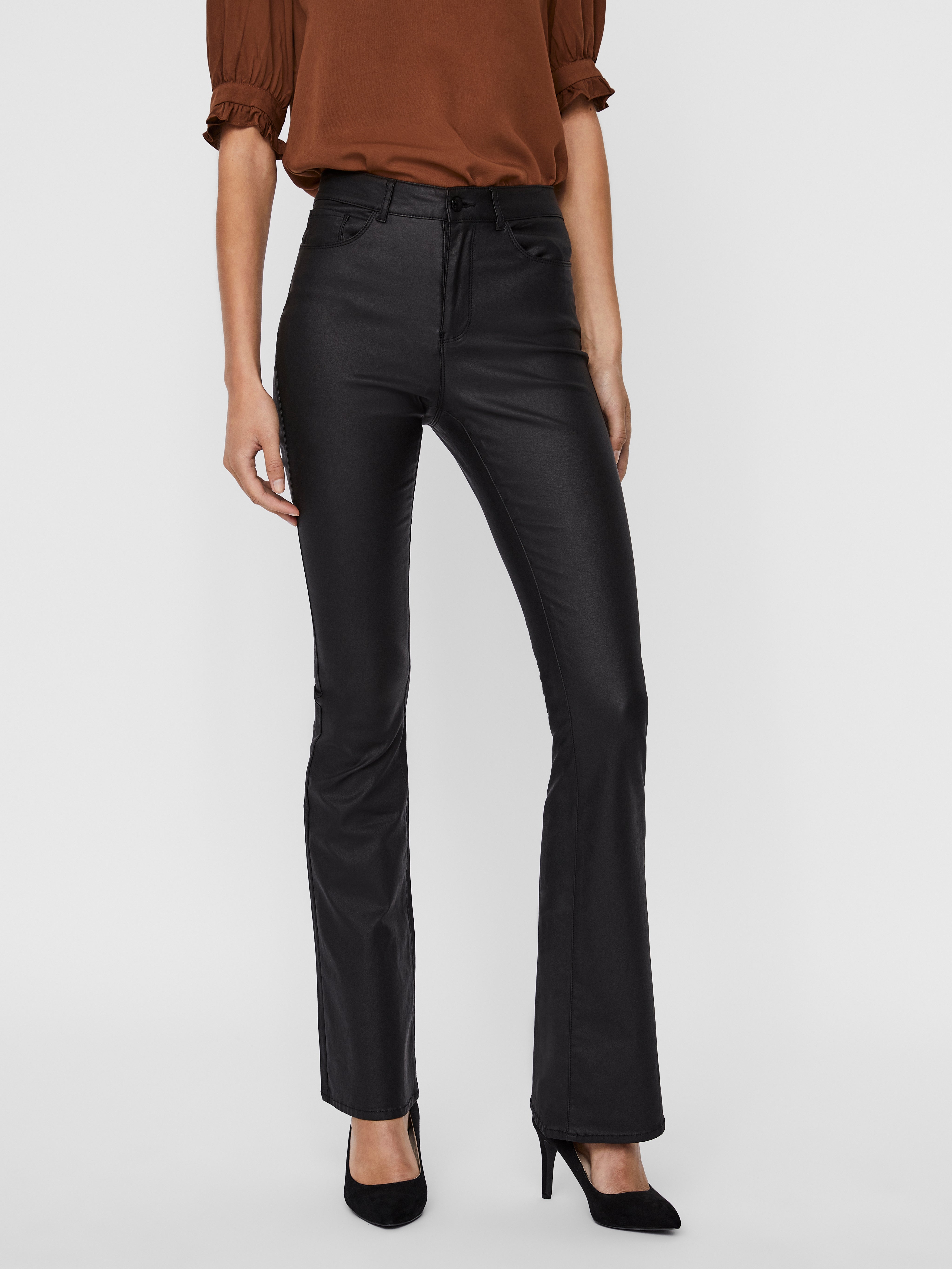 VERO MODA dam byxor VMLINN - Black main image 0