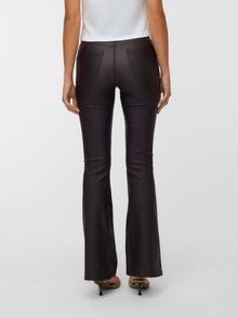 Vero Moda VMSIGA Hög midja Byxor -Chocolate Torte - 10241024